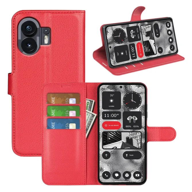 Coque Nothing Phone (2) Simili Cuir Protection 5