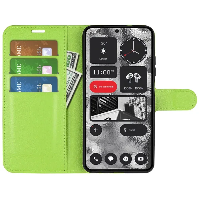 Coque Nothing Phone (2) Simili Cuir Protection 5