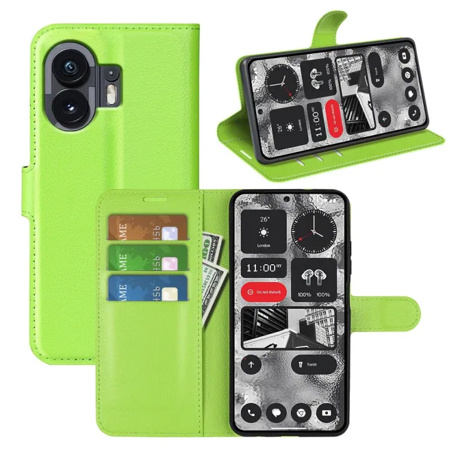 Coque Nothing Phone (2) Simili Cuir Protection 5