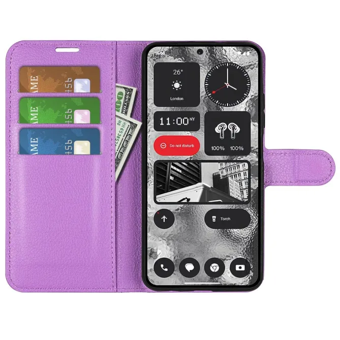 Coque Nothing Phone (2) Simili Cuir Protection 5