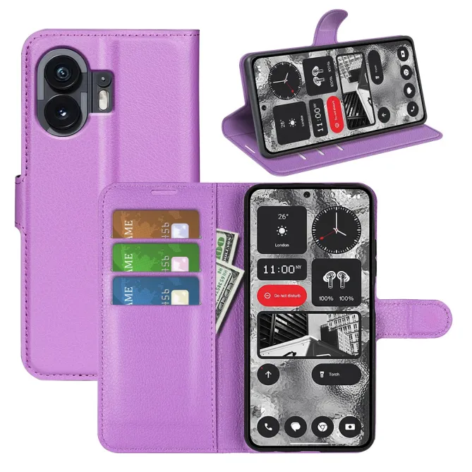 Coque Nothing Phone (2) Simili Cuir Protection 5