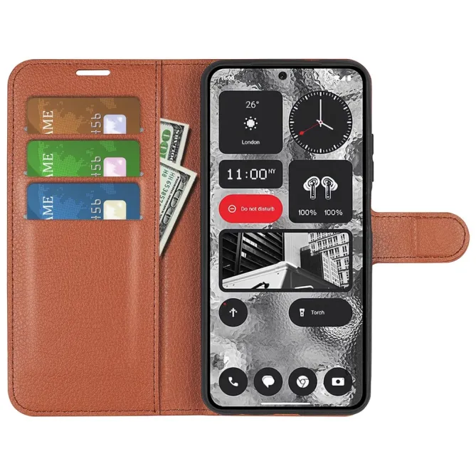 Coque Nothing Phone (2) Simili Cuir Protection 5