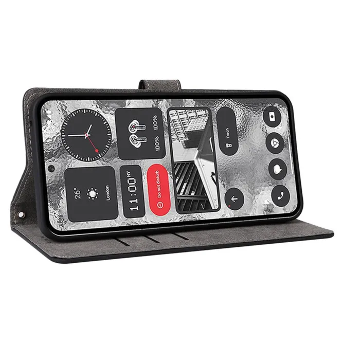 Coque Nothing Phone (2) Simili Cuir Antichoc Protection 2