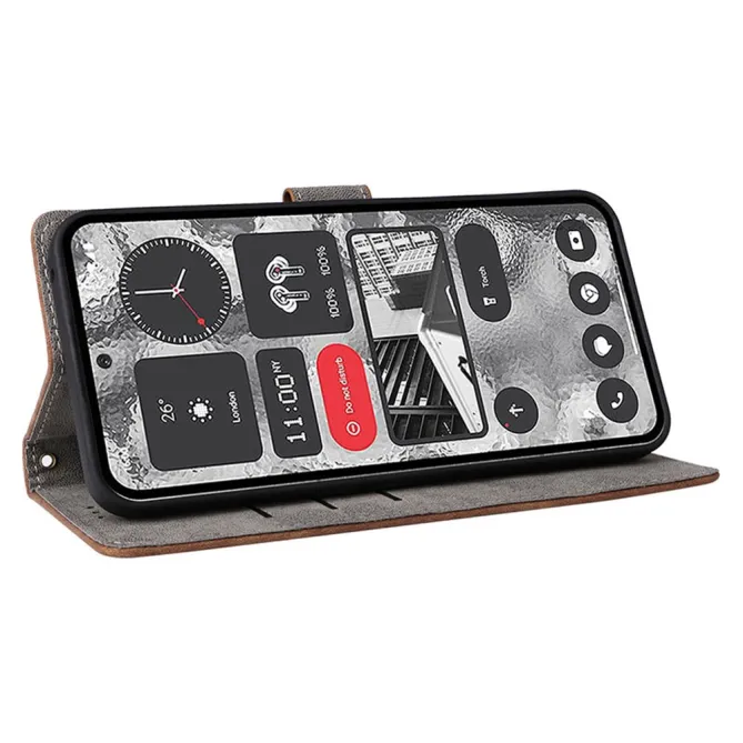 Coque Nothing Phone (2) Simili Cuir Antichoc Protection 2