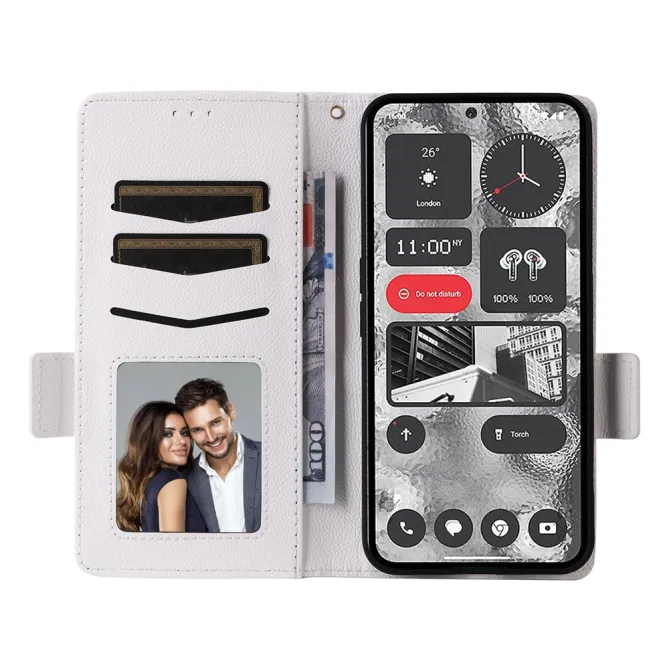 Coque Nothing Phone (2) Simili Cuir Protection 10