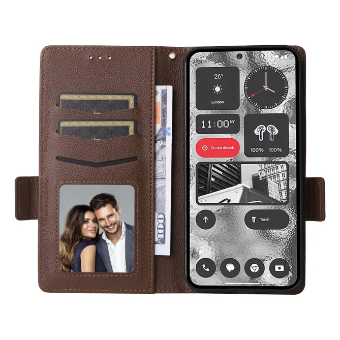 Coque Nothing Phone (2) Simili Cuir Protection 10