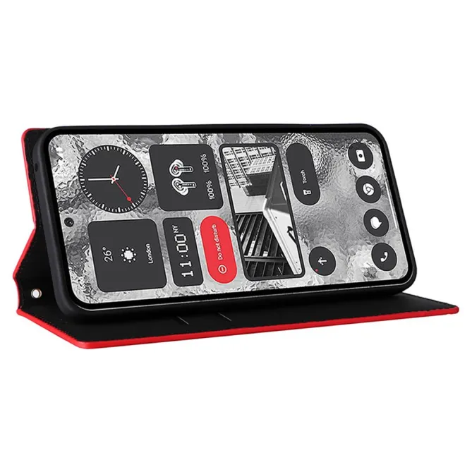 Coque Nothing Phone (2) Simili Cuir Antichoc Protection 3