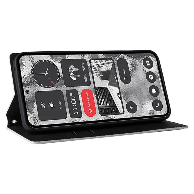 Coque Nothing Phone (2) Simili Cuir Antichoc Protection 3