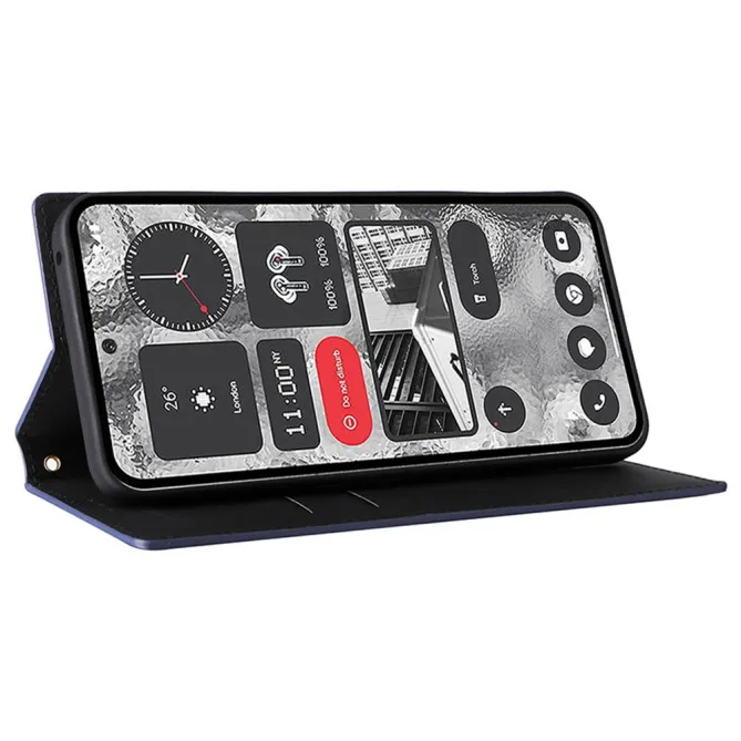 Coque Nothing Phone (2) Simili Cuir Antichoc Protection 3