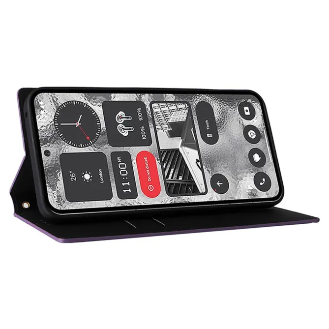 Coque Nothing Phone (2) Simili Cuir Antichoc Protection 3