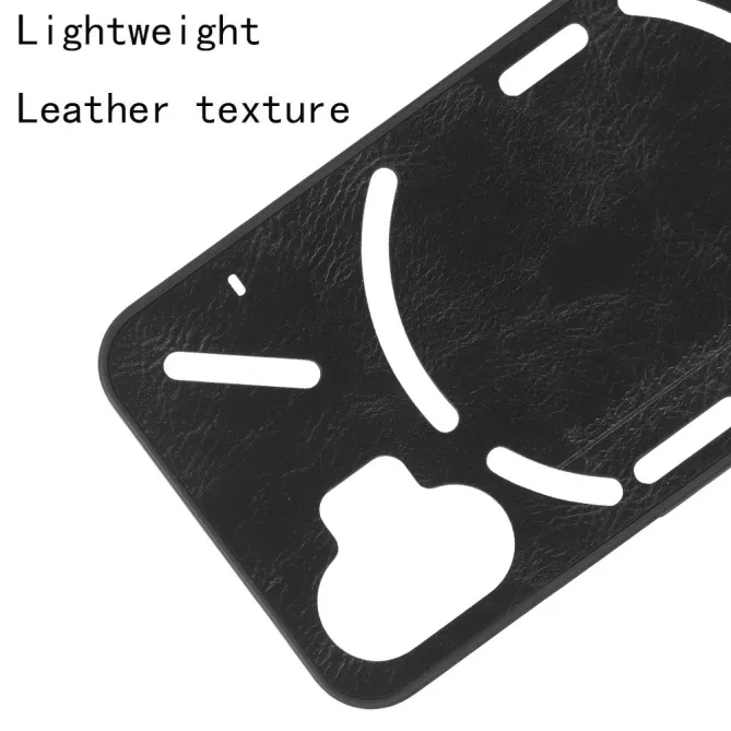 Coque Nothing Phone (2) Simili Cuir Antichoc Protection 4