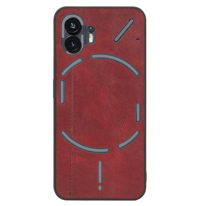 Coque Nothing Phone (2) Simili Cuir Antichoc Protection 4