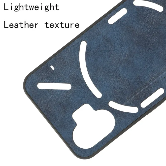 Coque Nothing Phone (2) Simili Cuir Antichoc Protection 4