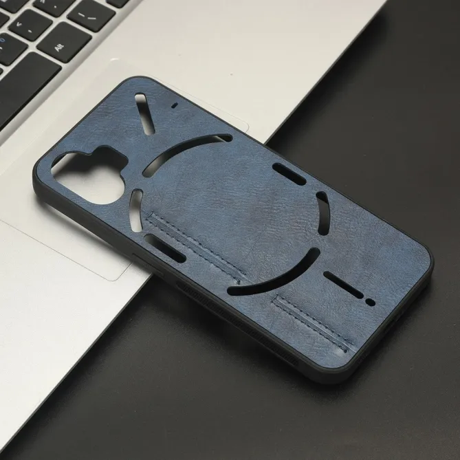 Coque Nothing Phone (2) Simili Cuir Antichoc Protection 4