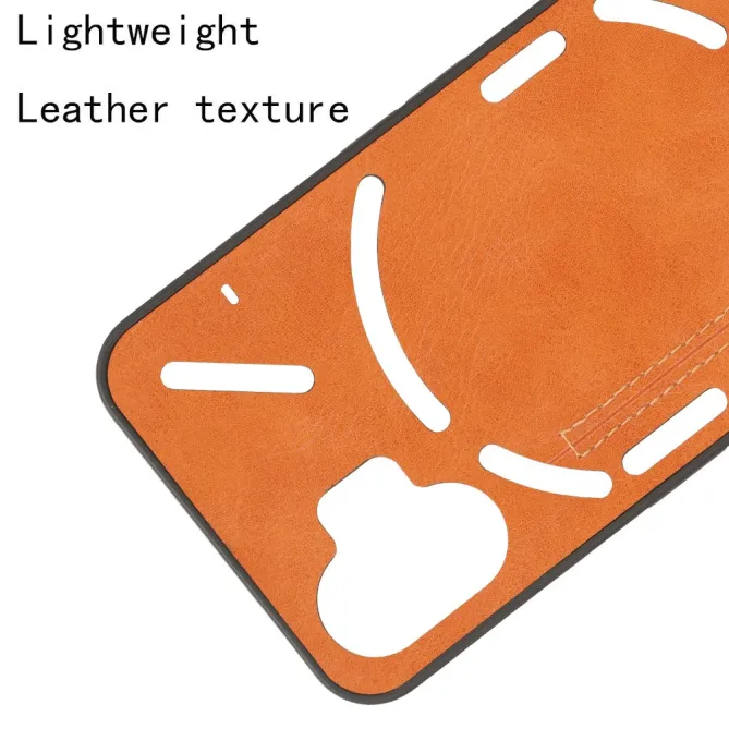 Coque Nothing Phone (2) Simili Cuir Antichoc Protection 4