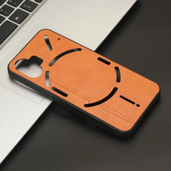 Coque Nothing Phone (2) Simili Cuir Antichoc Protection 4