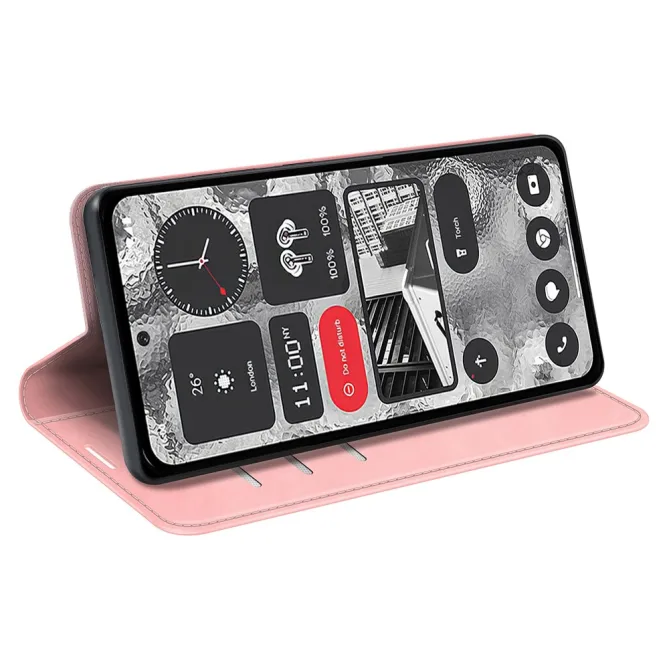 Coque Nothing Phone (2) Simili Cuir Antichoc Protection 5