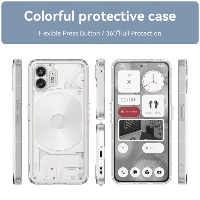 Coque Nothing Phone (2) Placage Protection