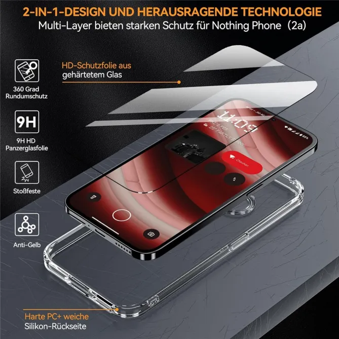 Film Verre Trempé Nothing Phone (2a) Plus Protection Écran