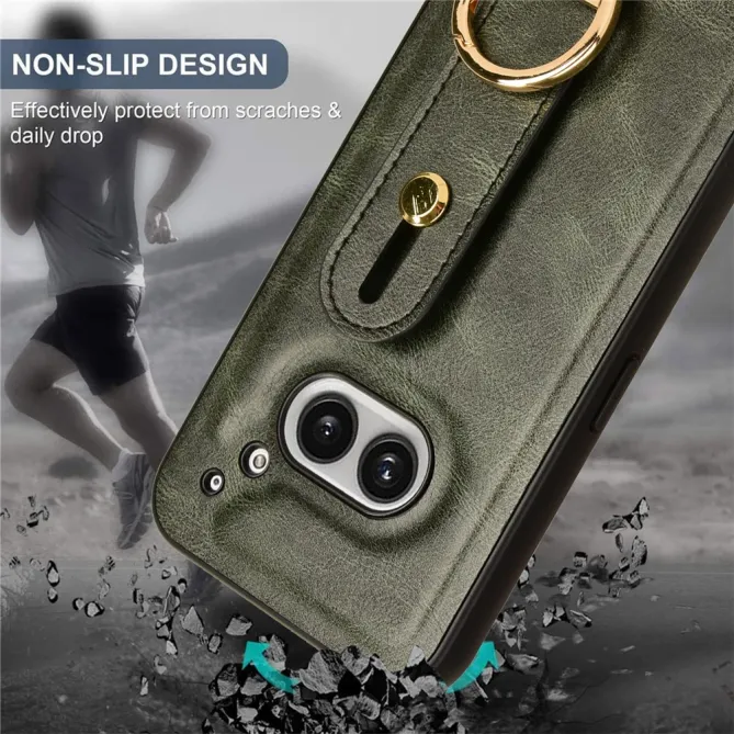Coque Nothing Phone (2a) Plus Simili Cuir Antichoc Protection