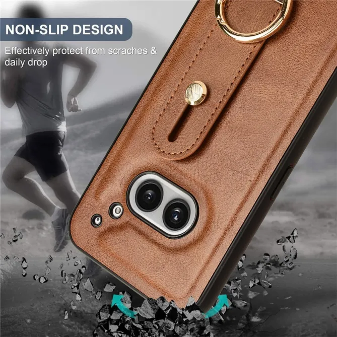 Coque Nothing Phone (2a) Plus Simili Cuir Antichoc Protection