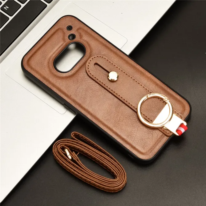 Coque Nothing Phone (2a) Plus Simili Cuir Antichoc Protection