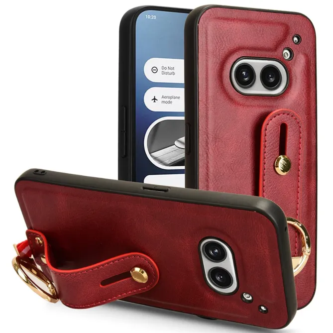 Coque Nothing Phone (2a) Plus Simili Cuir Antichoc Protection