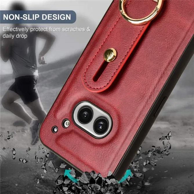 Coque Nothing Phone (2a) Plus Simili Cuir Antichoc Protection