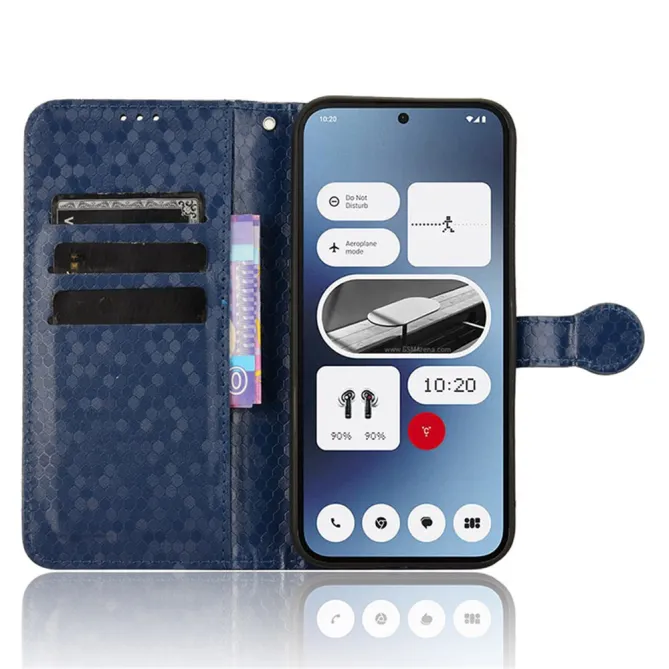 Housse Nothing Phone (2a) Plus Simili Cuir Alvéole
