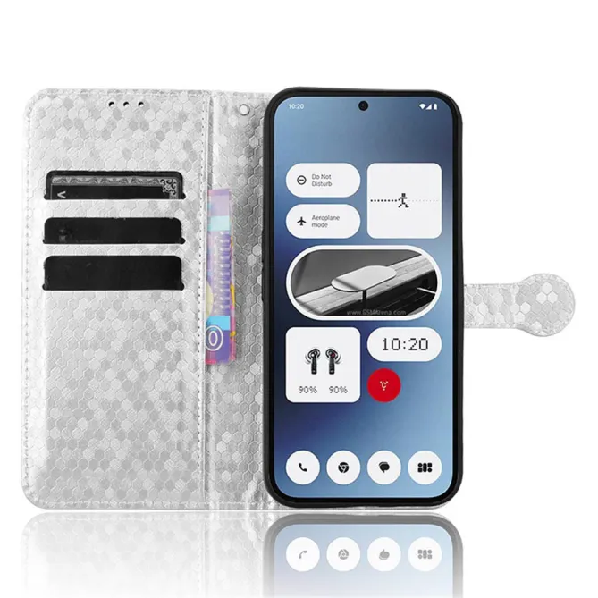 Housse Nothing Phone (2a) Plus Simili Cuir Alvéole
