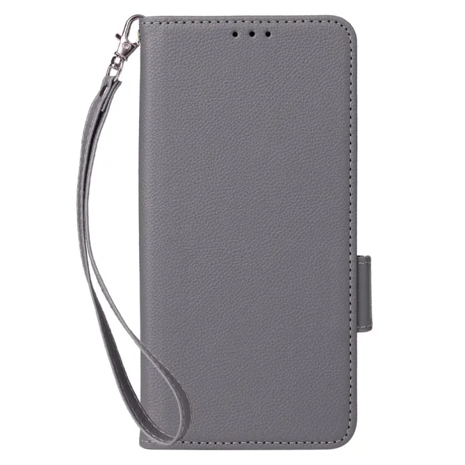 Housse Nothing Phone (2a) Plus / Phone (2a) Simili Cuir Litchi avec Dragonne