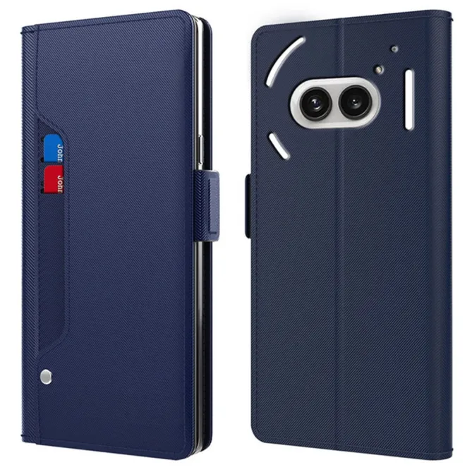 Housse Nothing Phone (2a) Plus / Phone (2a) Porte-cartes avec miroir