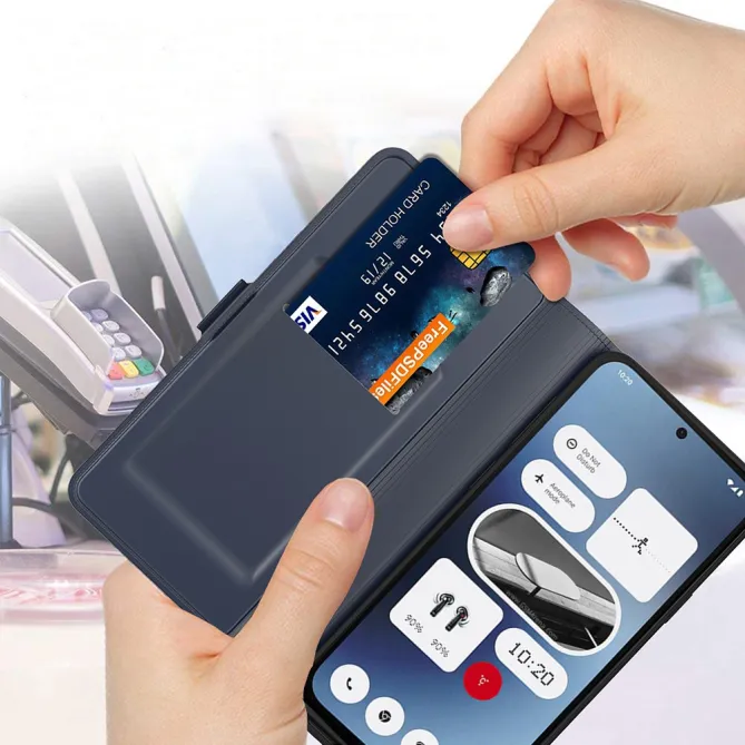 Étui Nothing Phone (2a) Plus / Phone (2a) Simili Cuir Stand Pliable