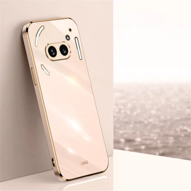 Coque Nothing Phone (2a) Élégante Contours Dorés