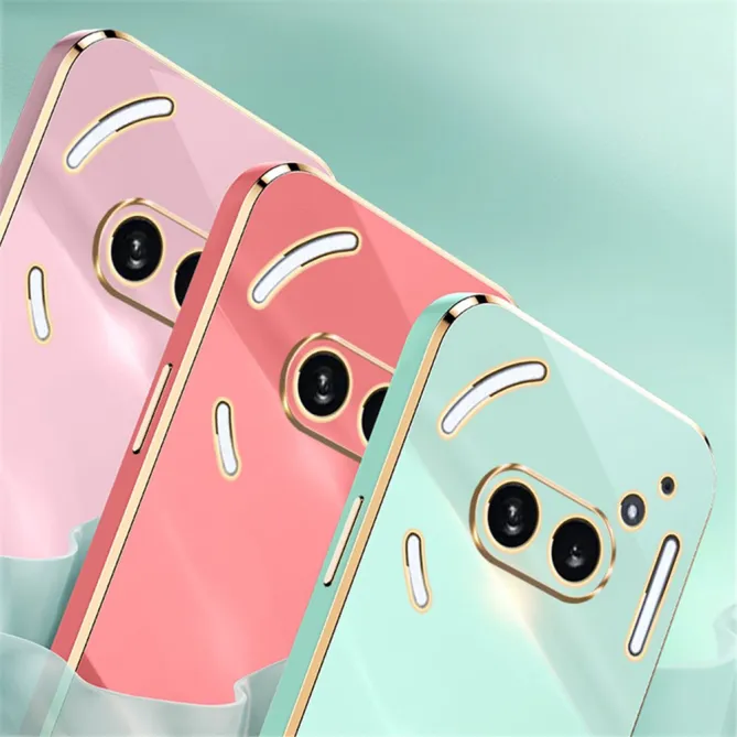 Coque Nothing Phone (2a) Élégante Contours Dorés