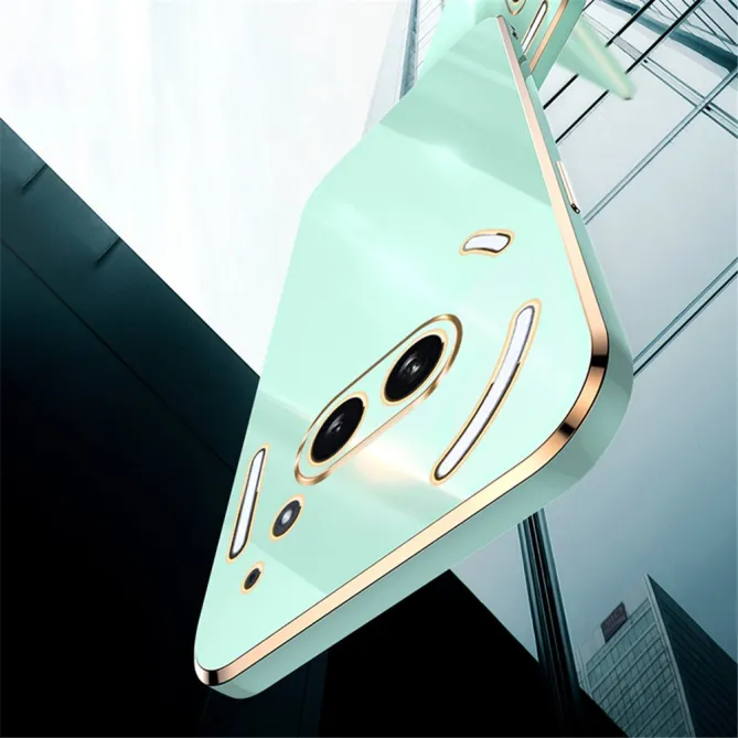 Coque Nothing Phone (2a) Élégante Contours Dorés