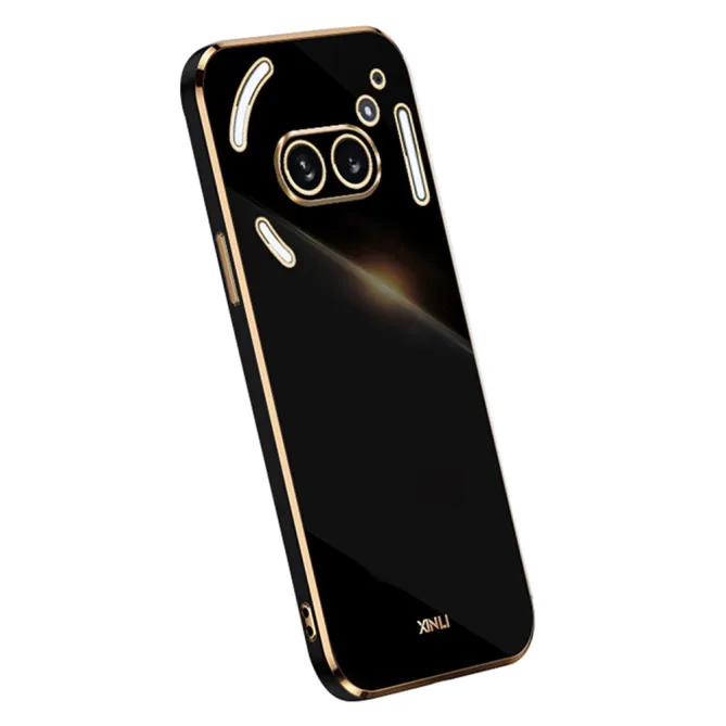 Coque Nothing Phone (2a) Élégante Contours Dorés