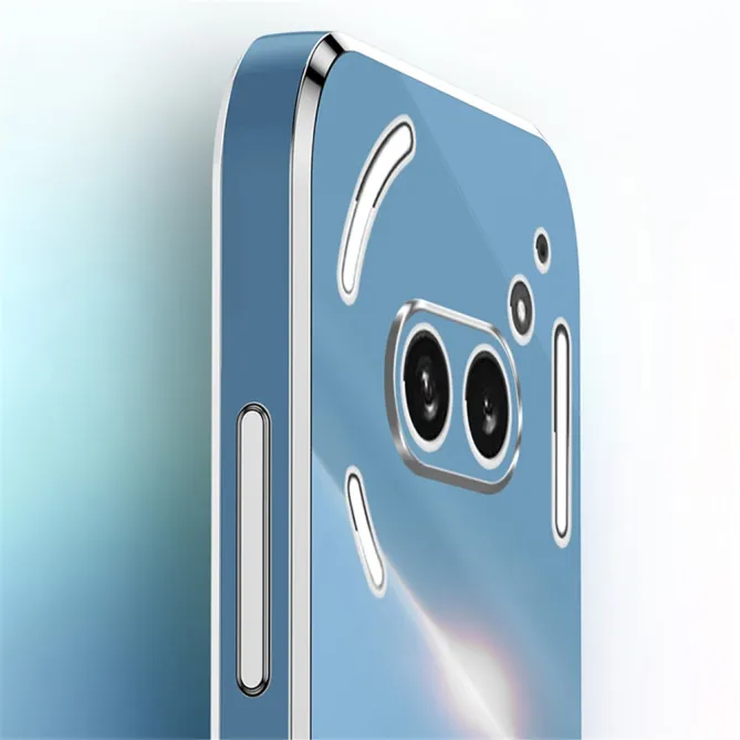 Coque Nothing Phone (2a) Élégante Contours Dorés