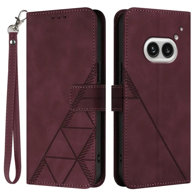 Housse Nothing Phone (2a) Plus / Phone (2a) Géométrique Simili Cuir