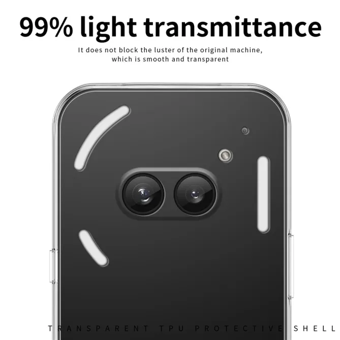 Coque Nothing Phone (2a) Plus / Phone (2a) MOFI Transparente Souple