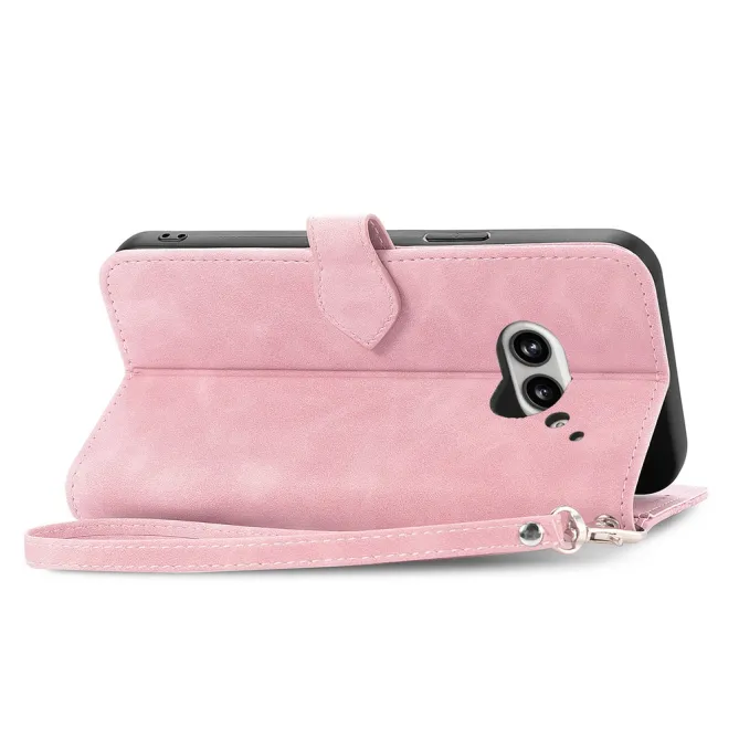 Housse Nothing Phone (2a) Plus / Phone (2a) Portefeuille Fleurs Zippée