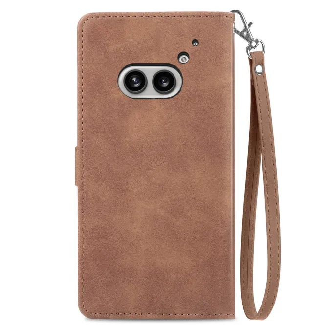 Housse Nothing Phone (2a) Plus / Phone (2a) Portefeuille Fleurs Zippée