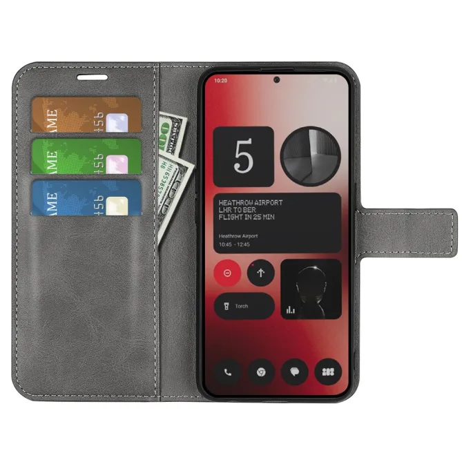 Housse Nothing Phone (2a) Plus / Phone (2a) Effet Cuir Vintage