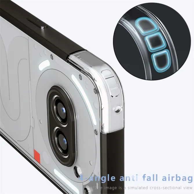 Coque Nothing Phone (2a) Matte Transparent Skin Touch