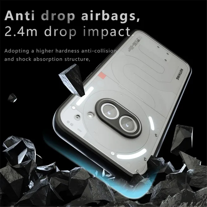 Coque Nothing Phone (2a) Matte Transparent Skin Touch