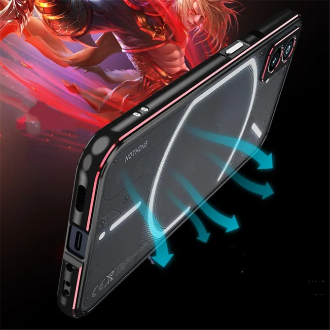 Bumper Nothing Phone (2a) Métal Premium Ultra Fin