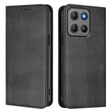 Housse Motorola Moto G17 Power 4G / Moto G17 4G Retro RFID Simili Cuir