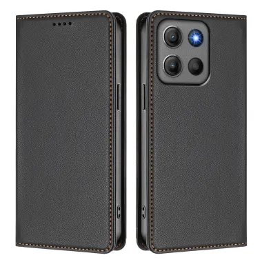 Housse Motorola Moto G17 Power 4G / Moto G17 4G Magnetique RFID Simili Cuir