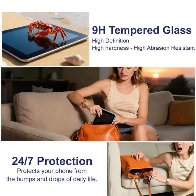 Verre Trempé Oppo Pad SE avec Kit d'Installation Automatique Anti-Poussière