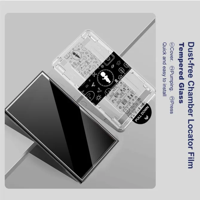 Verre Trempé Oppo Pad SE avec Kit d'Installation Automatique Anti-Poussière